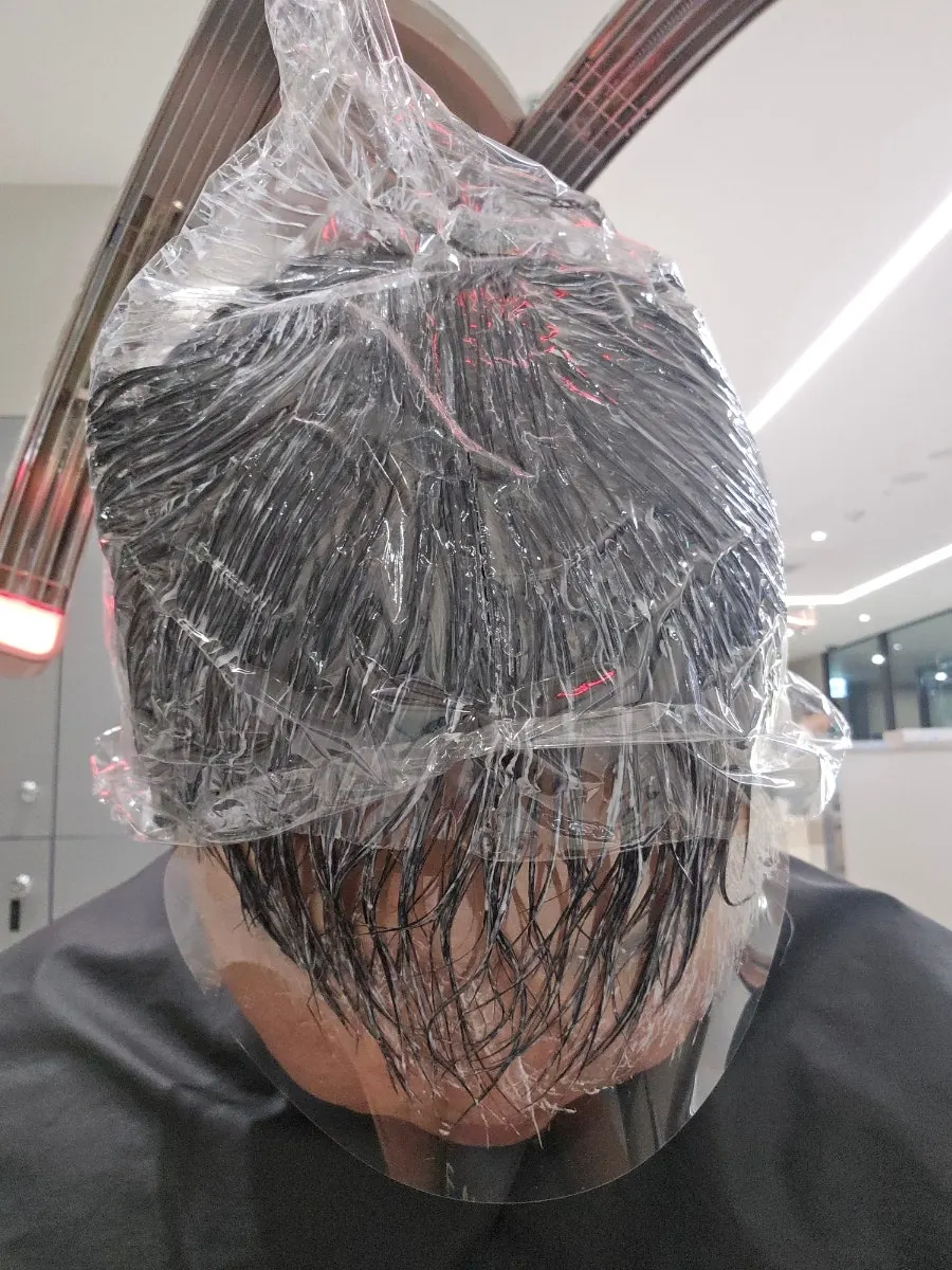부담스럽지 않은 세기로 들어간 남자 펌
