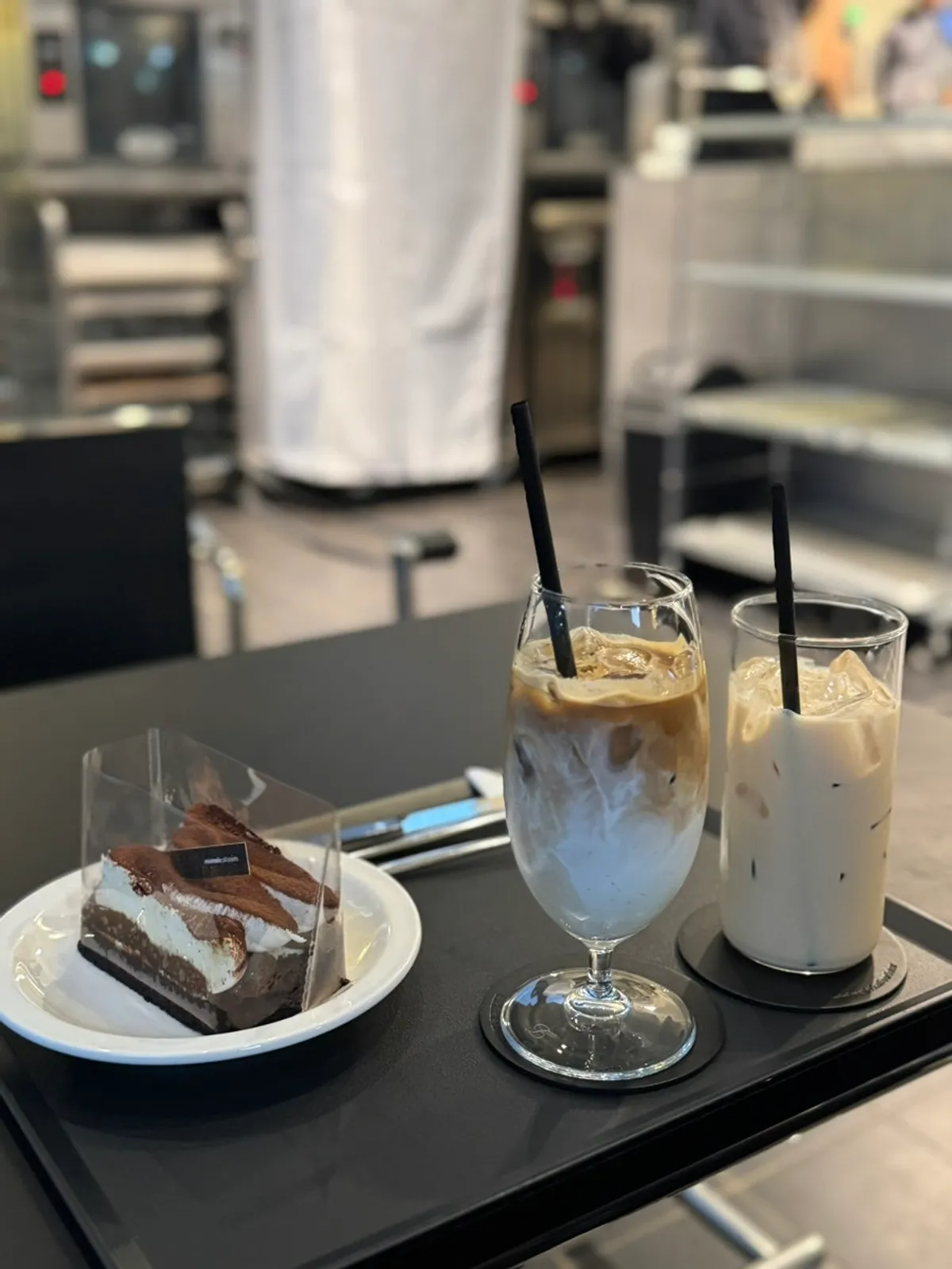 Iced Helsinki Latte and Golden Assam Milk Tea set