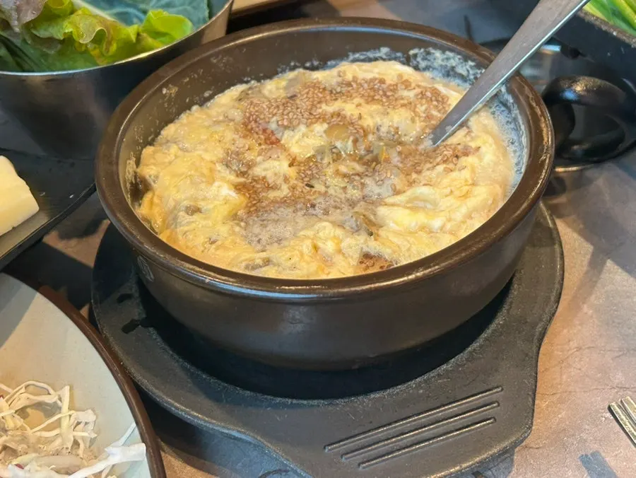 아이를 위해 주문한 해물계란찜