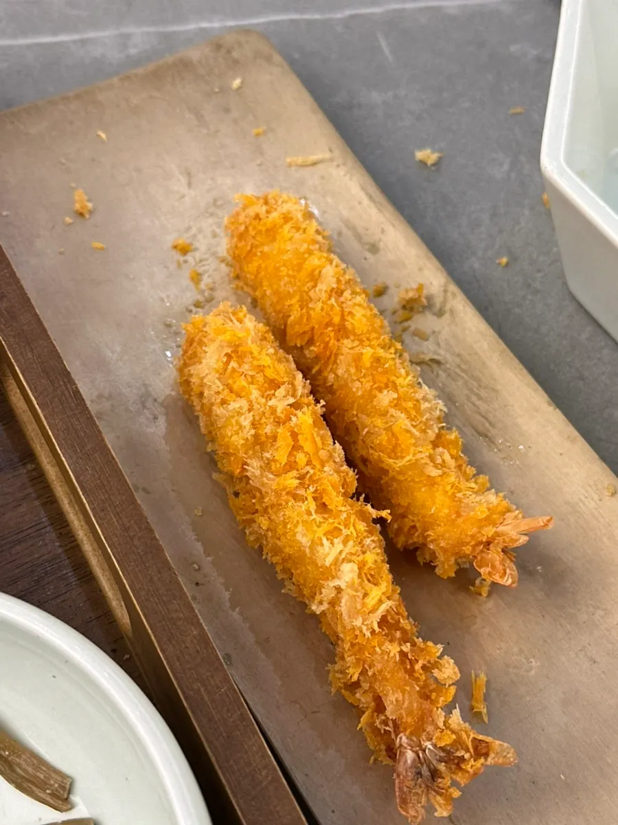 A plate of seasoned grilled fish