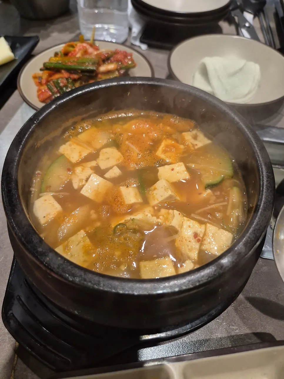 함께 주문한 된장찌개