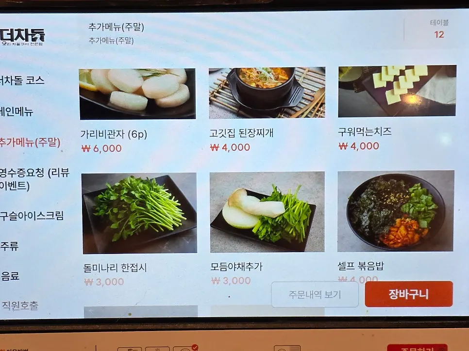 Menu price list at Deo Chadol
