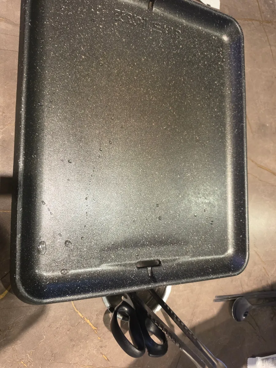Table order kiosk screen