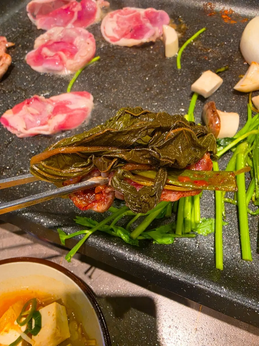 A corner of Deo Chadol restaurant in Gwacheon