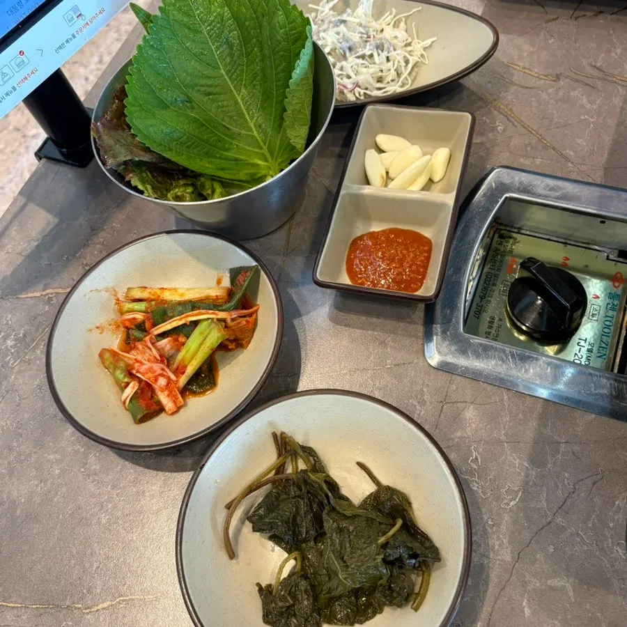 Meja Deo Chadol setelah selesai makan