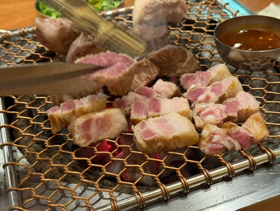 주문한 제주 흑돼지