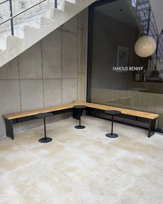 Terrace seating at Famous Benny Gwangalli Branch