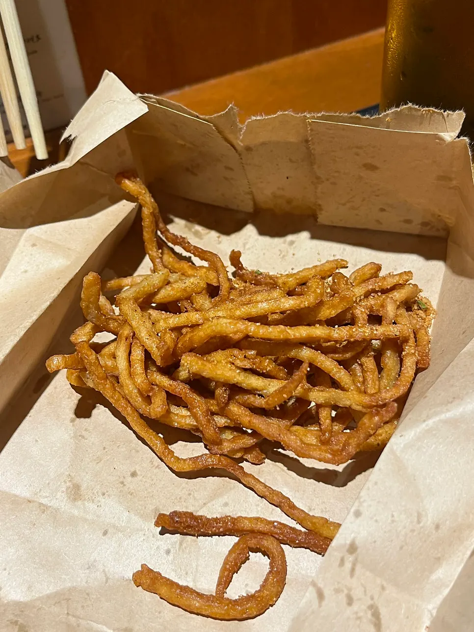 생맥주와 함께한 안주 접시