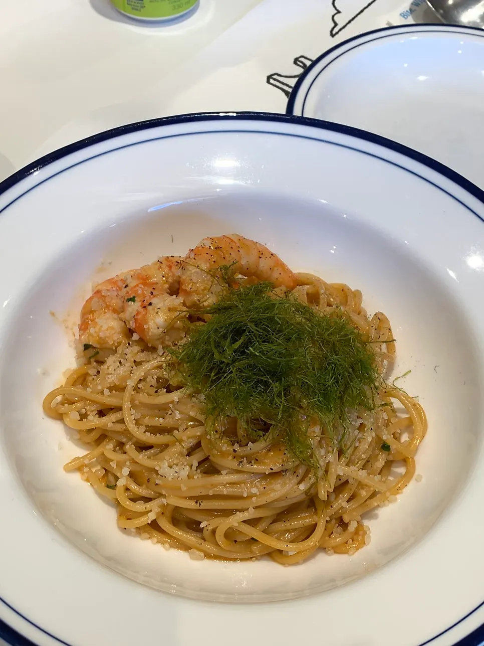 Extra Mile's bisque cream pasta