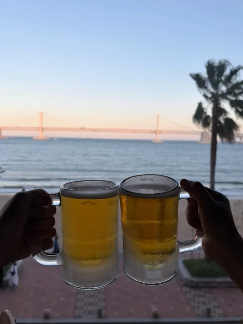 Moknal bar with a Gwangan Bridge view