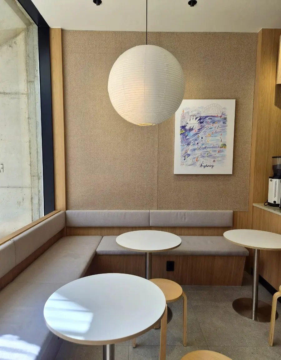 Famous Benny's 1st floor ordering area