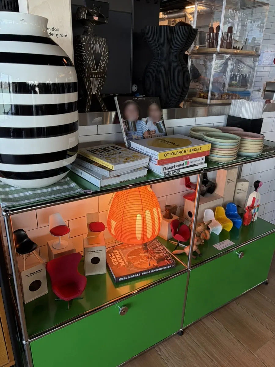 Café interior styled as a photo spot