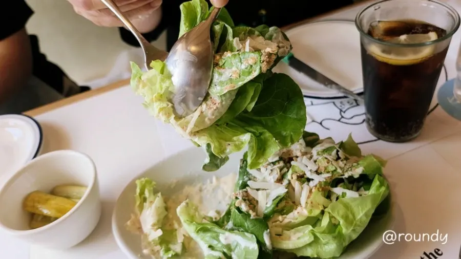 House salad without bacon