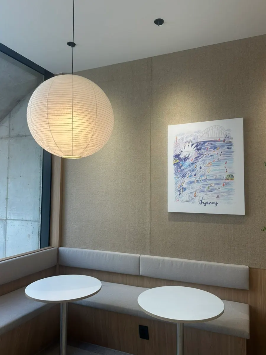 Interior of the relaxed brunch café