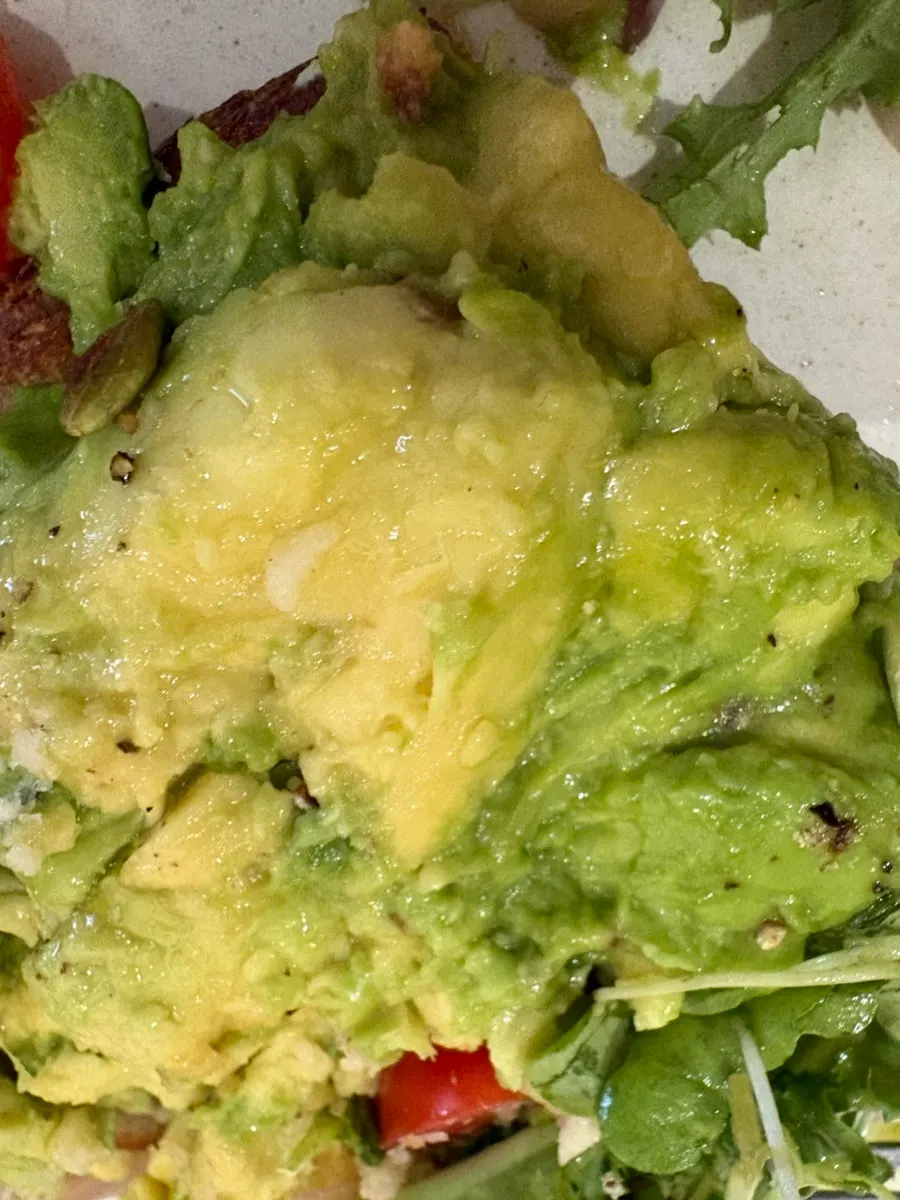 A plate of avocado toast