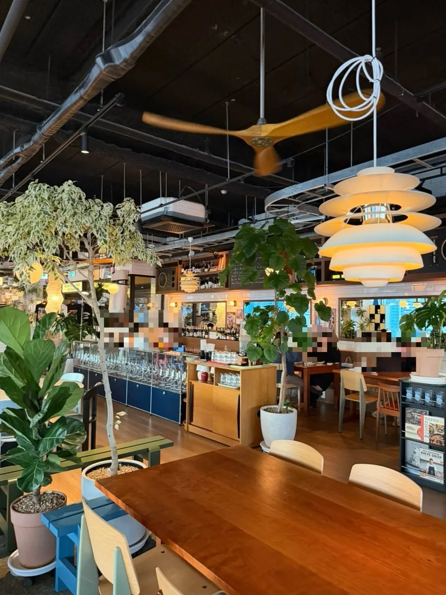 Interior of Working Holiday Minrak filled with imported furniture