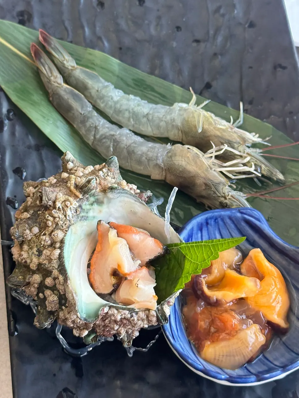 Acompañamientos de marisco de Gwanganda Jjji