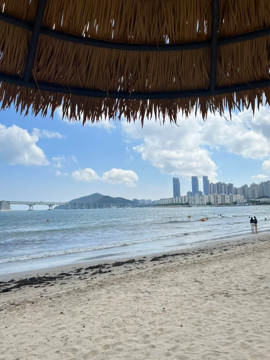 Walking path from Minrak Subyeon Park to Gwangalli Beach