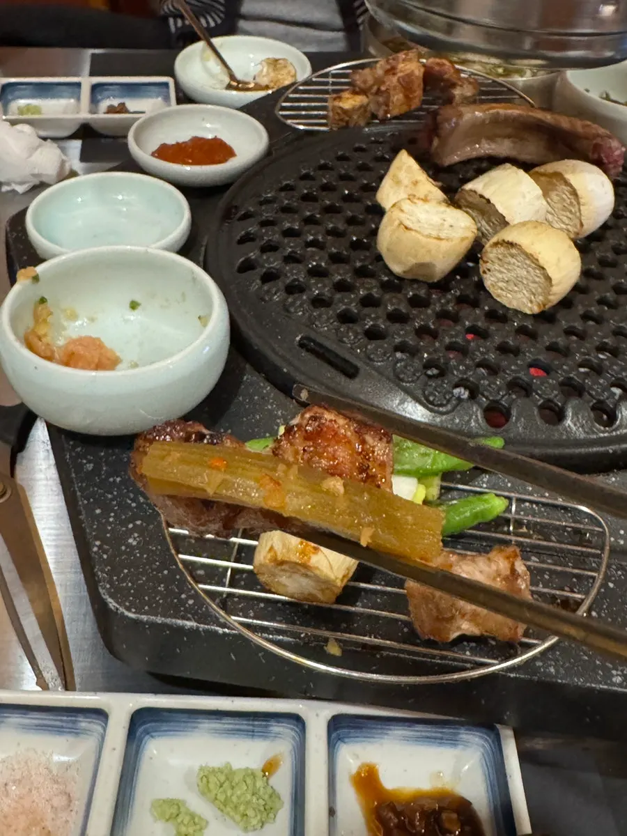 French rack grilled by staff