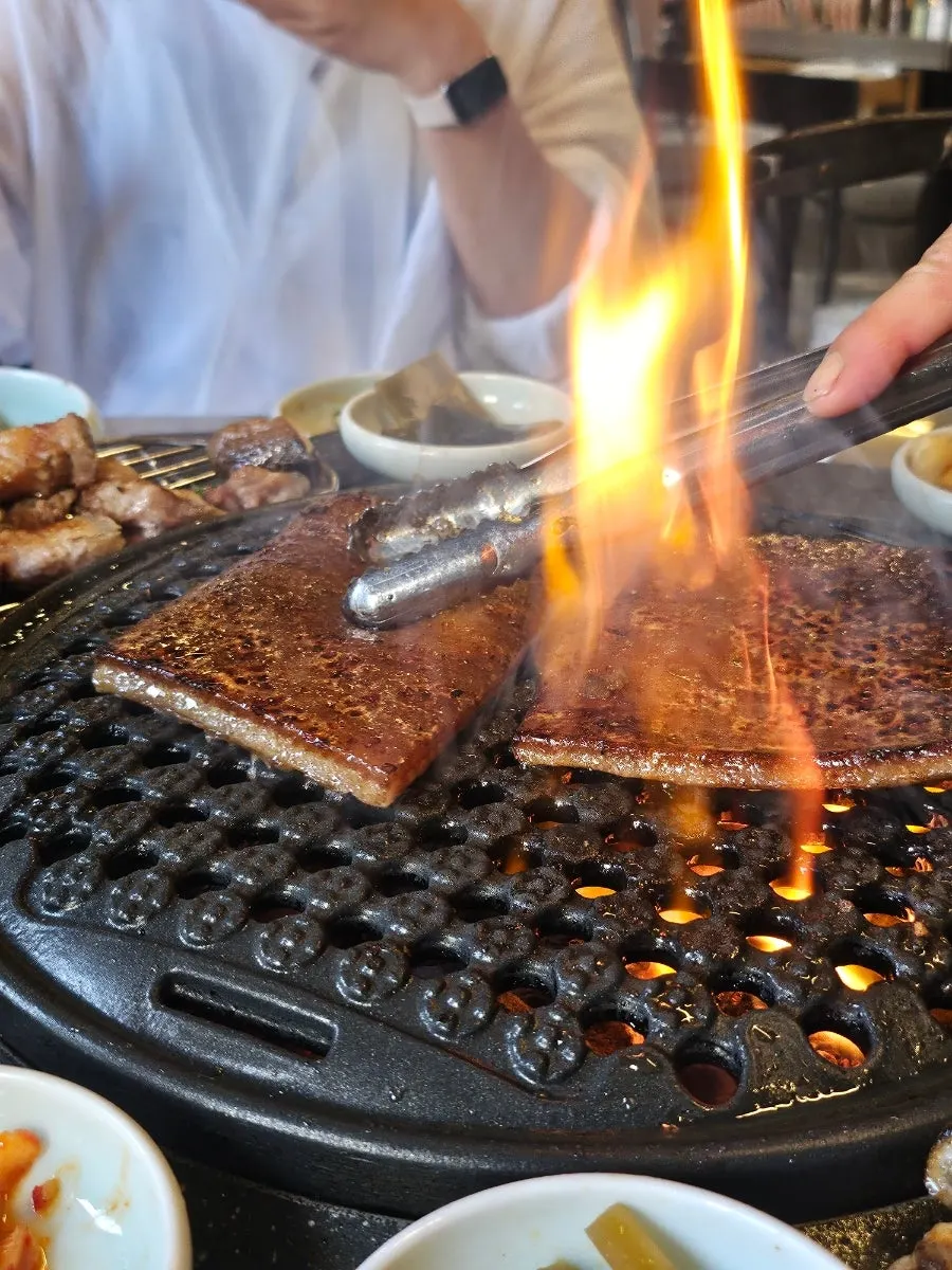 肉と一緒に食べた付け合わせ
