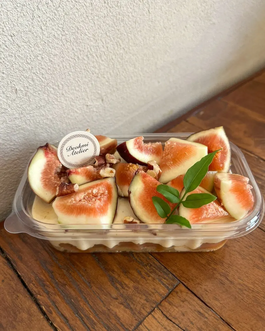 Fig-earl grey tiramisu