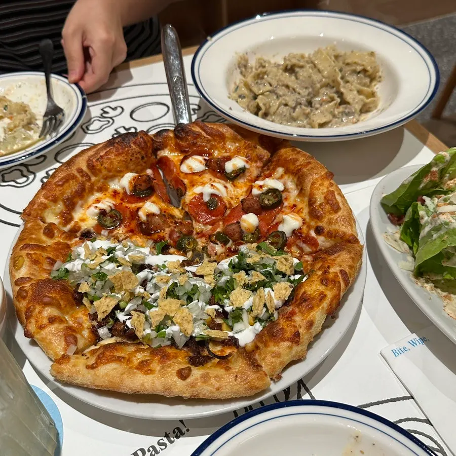 Classic Combo pizza and pasta set