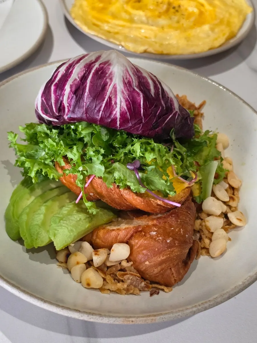 Plate of The Famous Benny salmon brunch