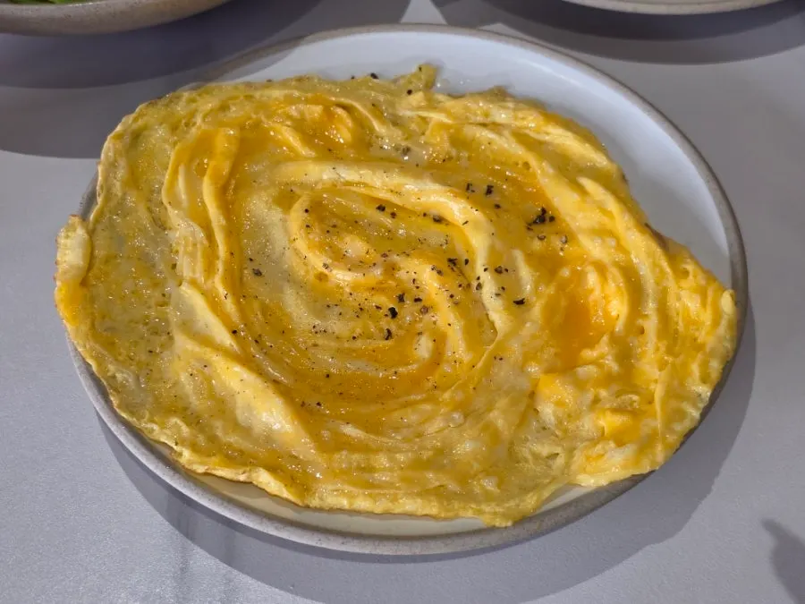 Additional order of scrambled eggs