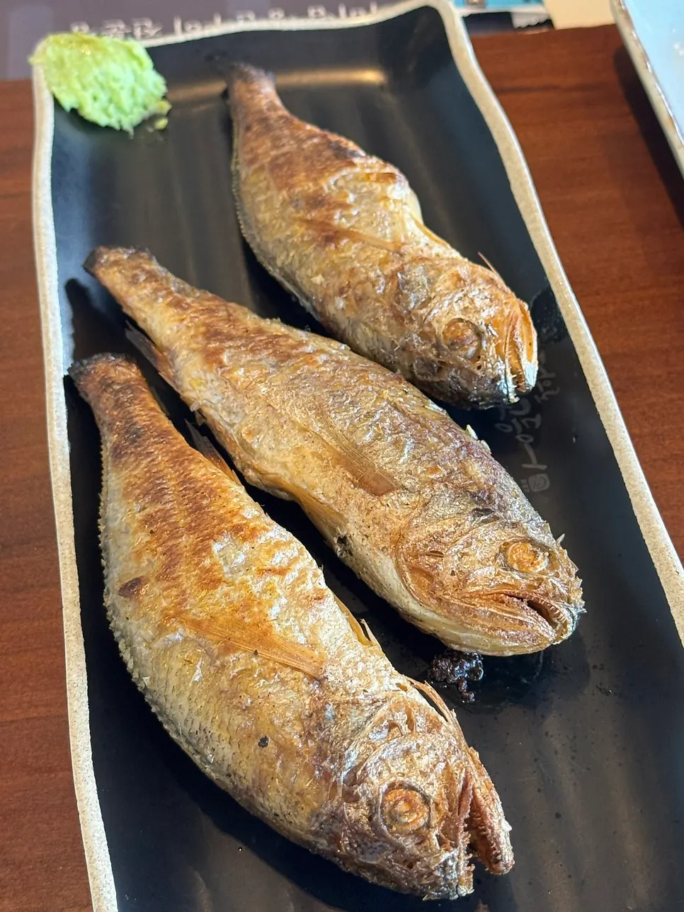 Ordered Yeonggwang gulbi and spicy marinated blue crab dishes