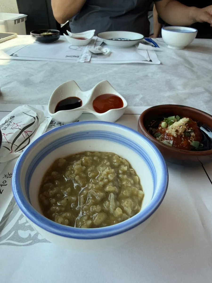 A plate of sea squirt and abalone