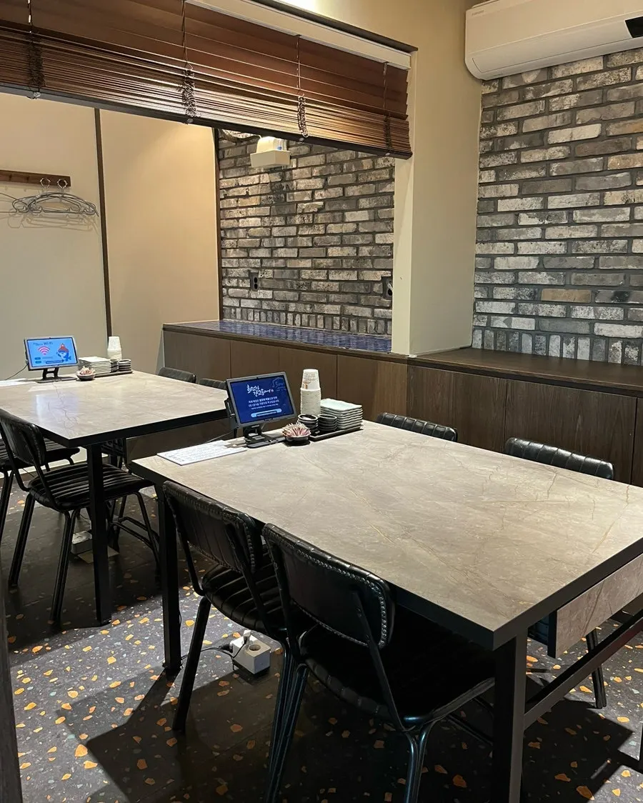 Room space set up for family gatherings