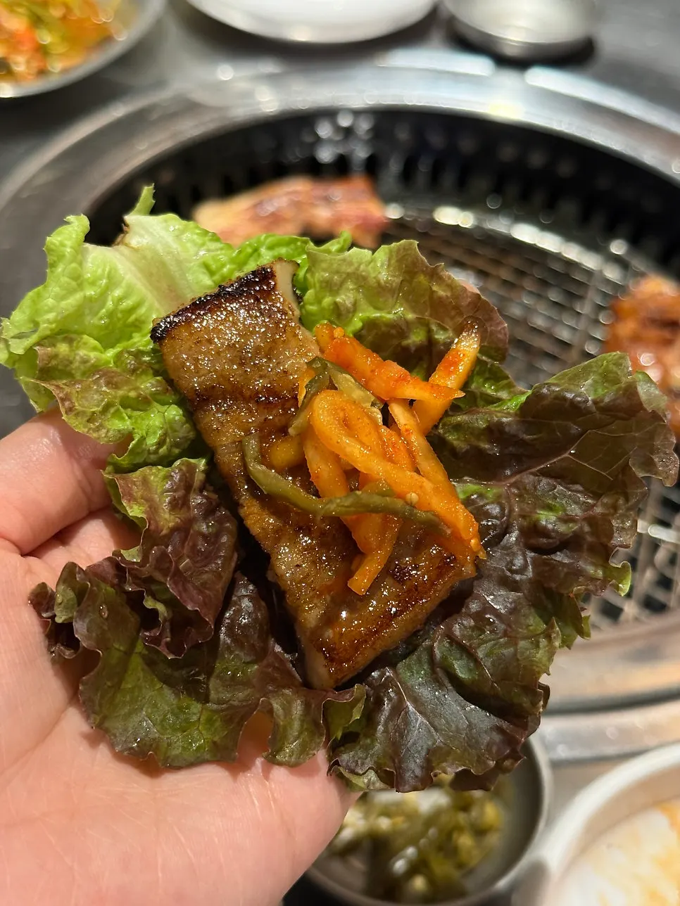 생맥주와 함께한 양념돼지갈비