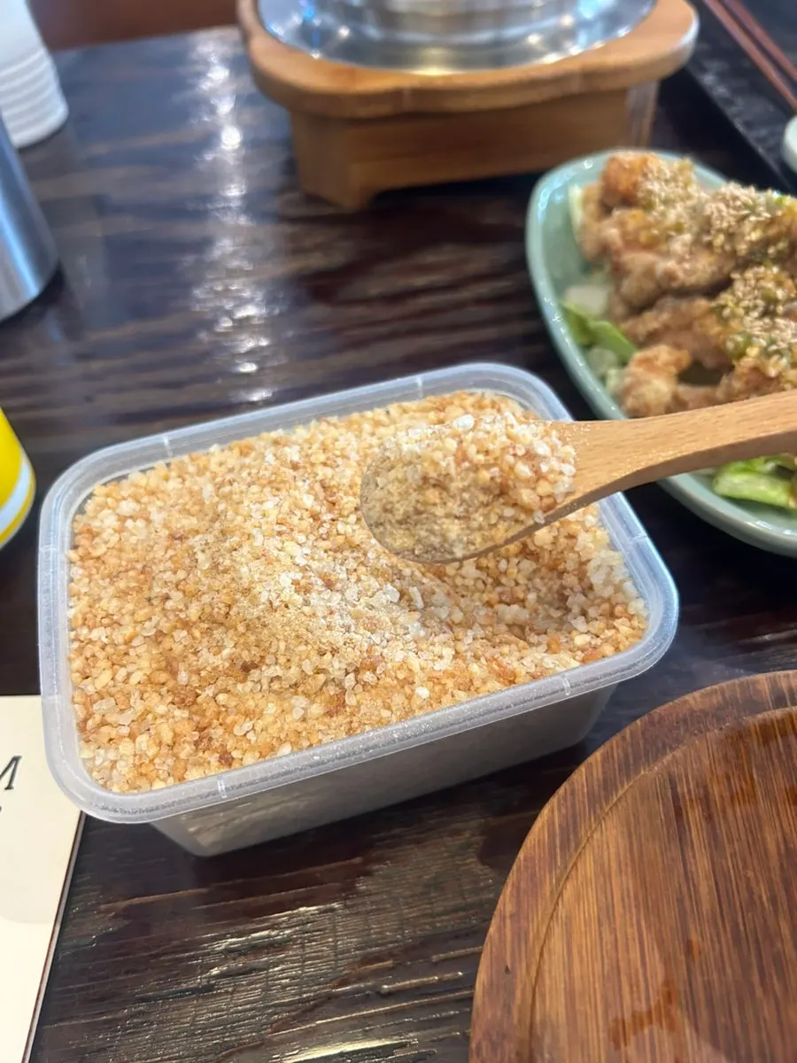 Eating yuringi