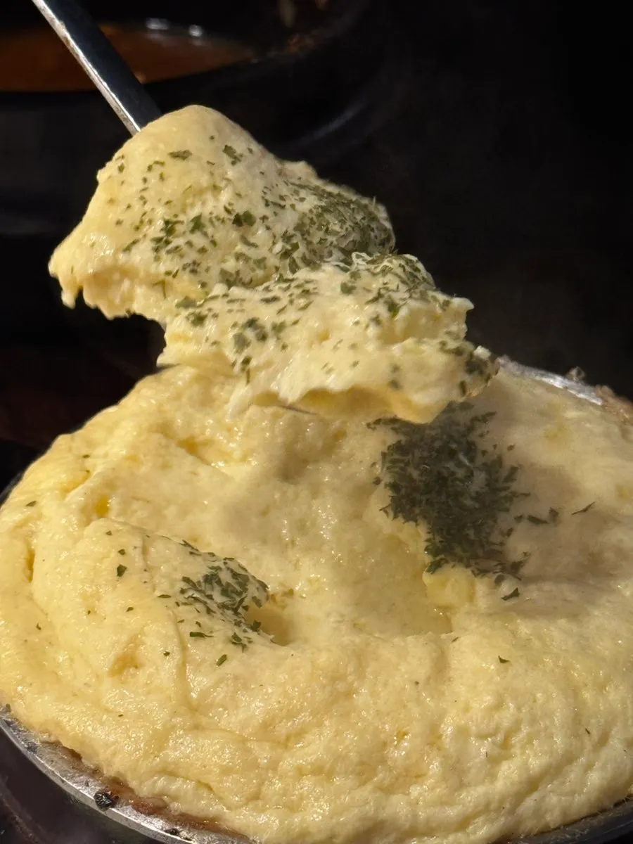 Soft, pudding-like steamed egg