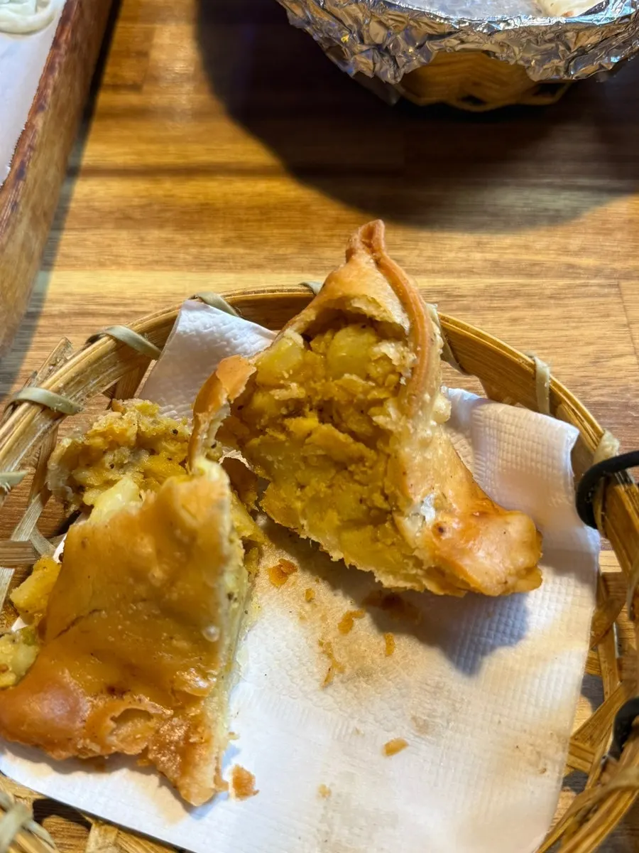 Samosa filling of potato and vegetables