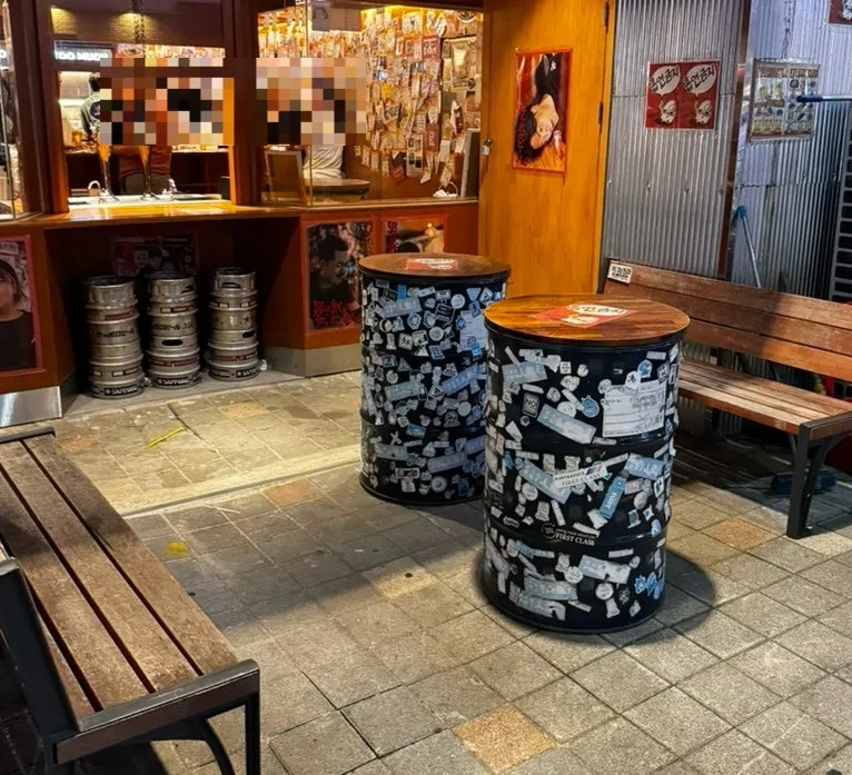 Outdoor seating area at Ganppa Beer Gwangalli 2