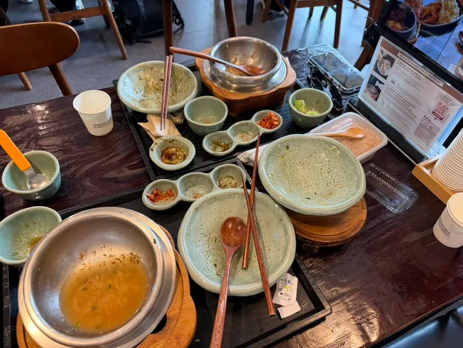 Meal record from a visit to Solsot Gwangalli