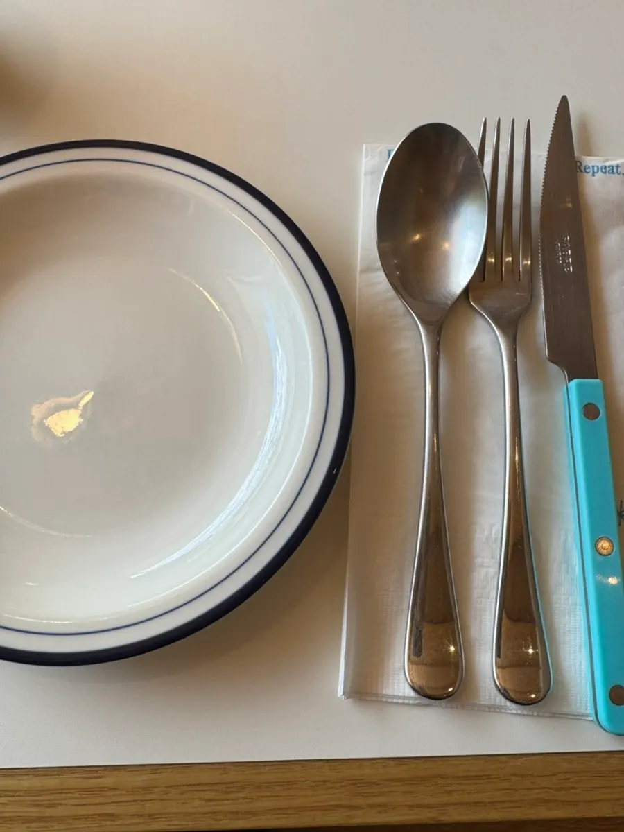 Pickles and cute tableware