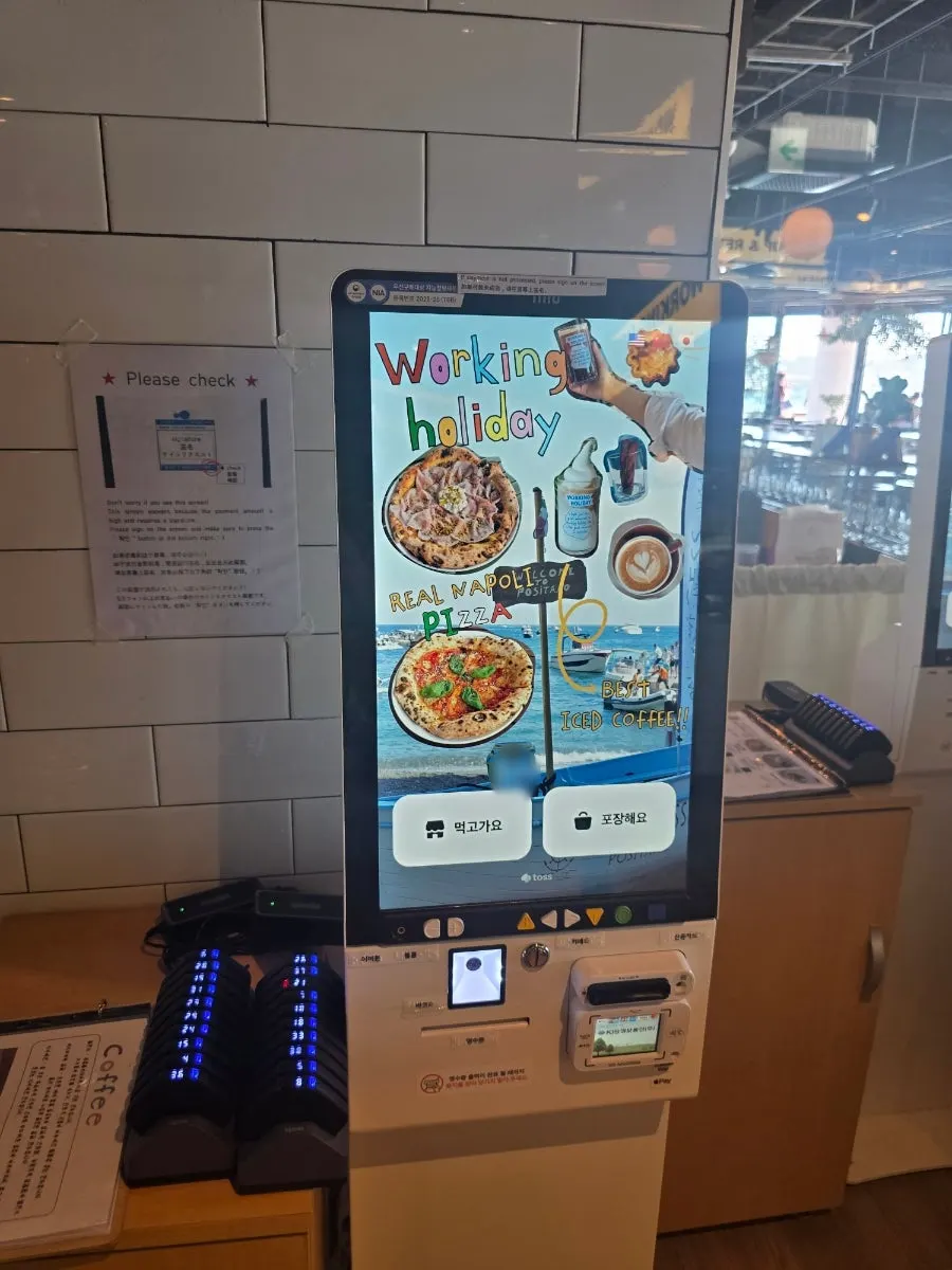 Working Holiday Minrak storefront and menu guide