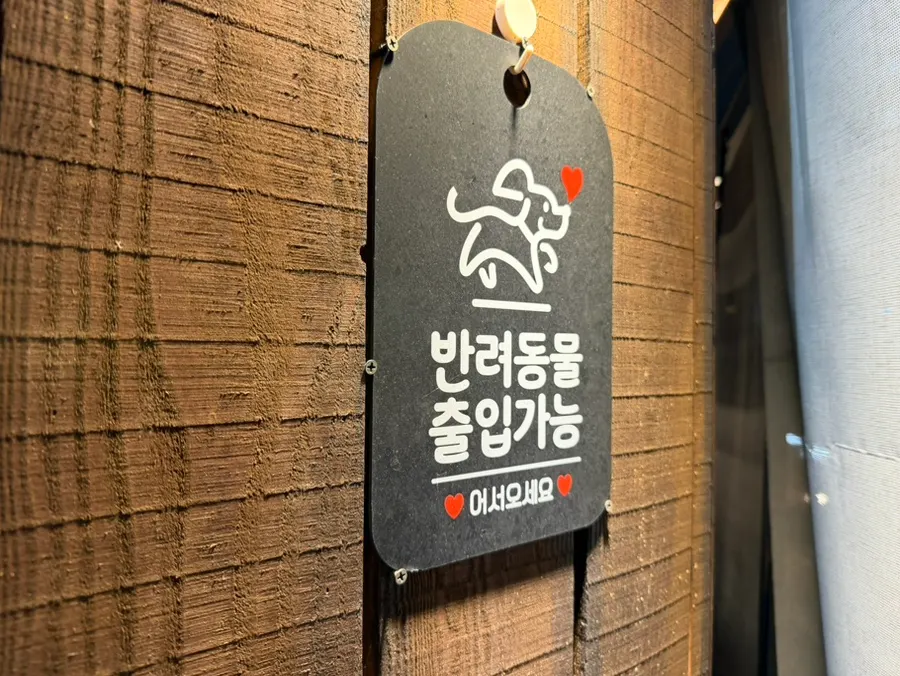 Restaurant space with high chairs available