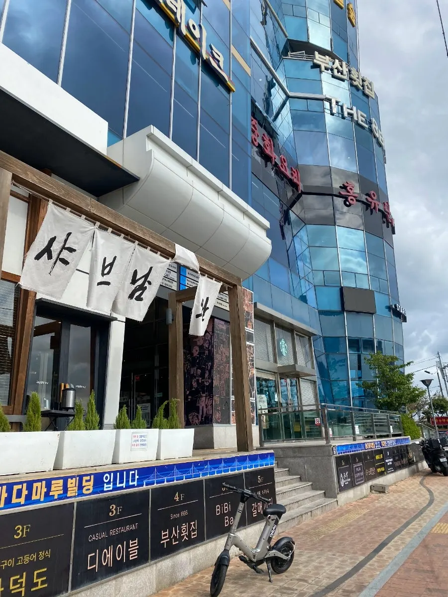 Working Holiday location on Millaksubyeon-ro