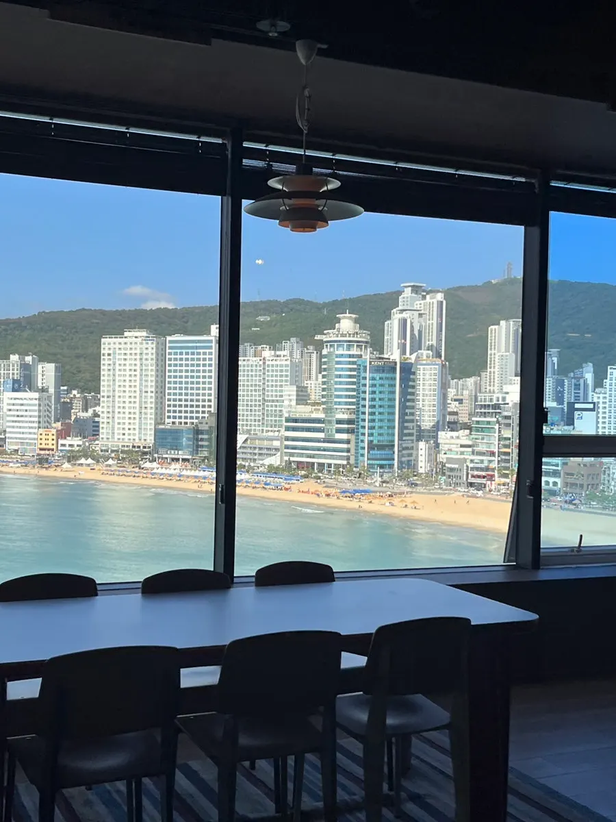 눈앞에 펼쳐진 광안대교 파노라마