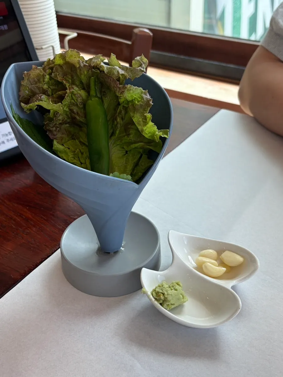 Dachi hansang course table setting