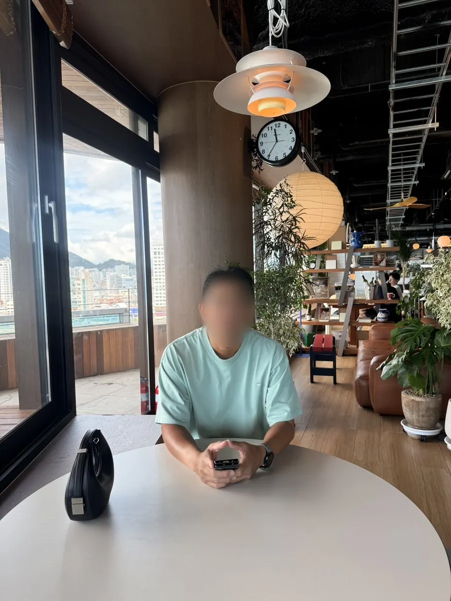 Ordered dishes placed at a seaside-facing table