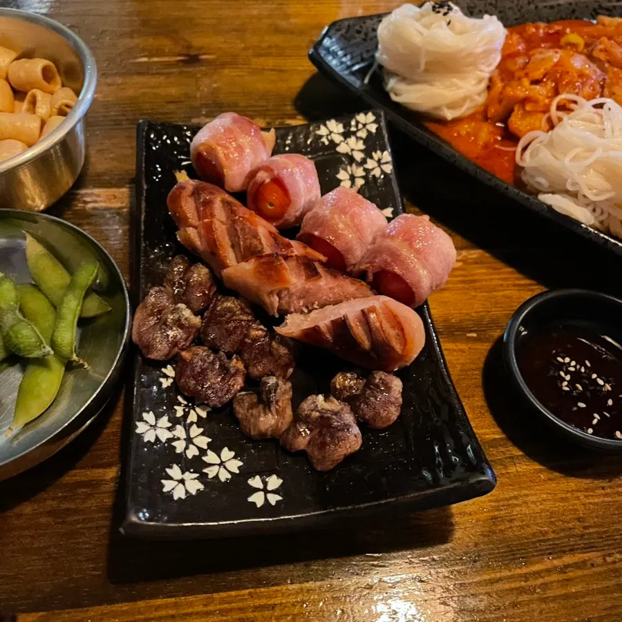 Pork kimchi stir-fry with somyeon and aged kimchi