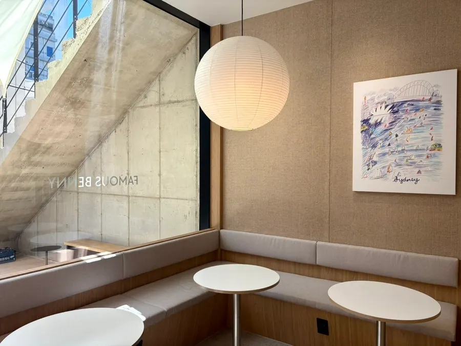 A space that is nice for enjoying coffee alone