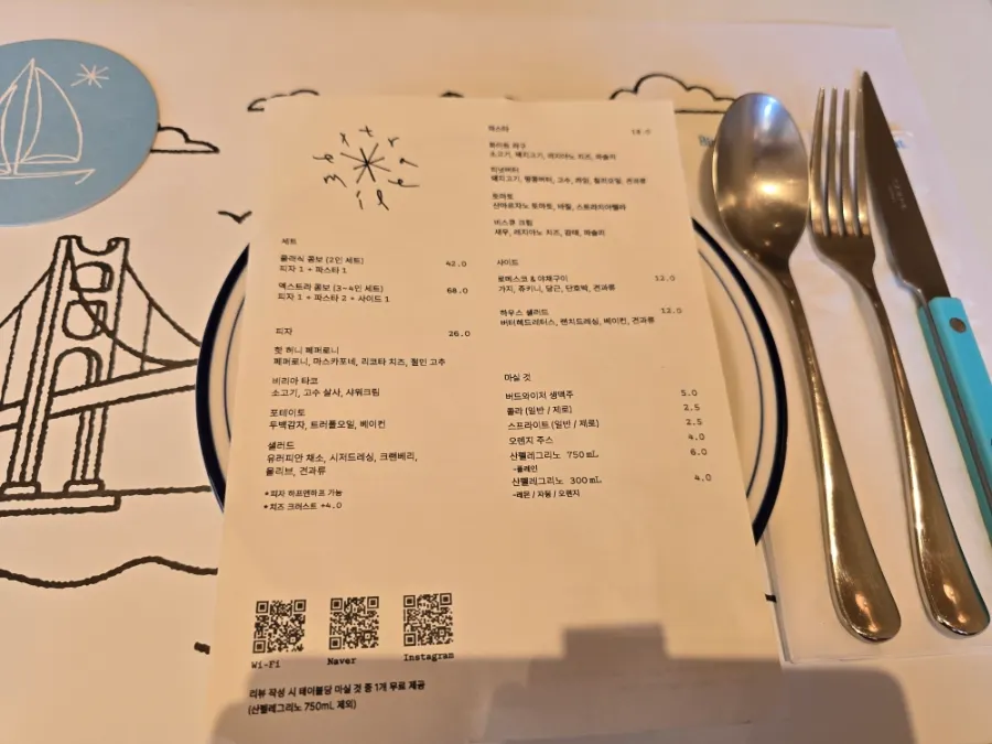 Menu and table setting