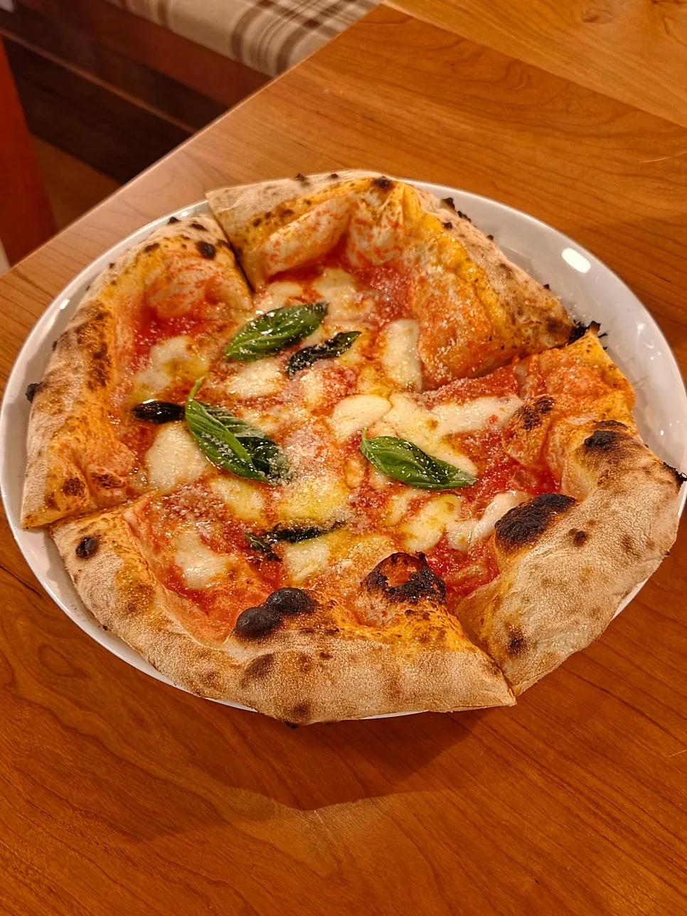 Margherita pizza
