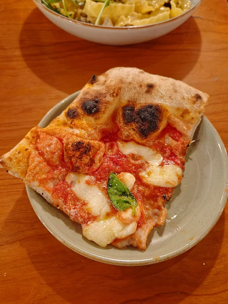 Authentic Italian-style Margherita pizza