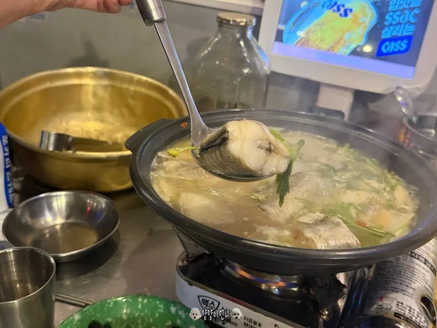スープが煮詰まった冬太タンの鍋